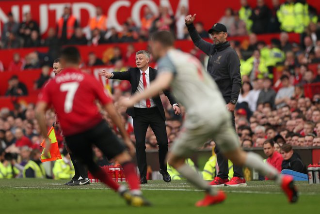 Manchester United se bori za mesto v ligi prvakov. FOTO: Reuters