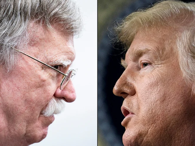 Trump svojega nekdanjega svetovalca za nacionalno varnost obtožuje izdaje. Foto Brendan Smialowski Afp