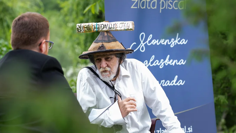 Fotografija: Zlato piščal za življenjsko delo je prejel Marko Brecelj. FOTO: Tadej Majhenič