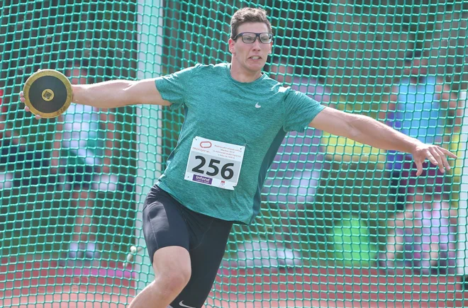 Kristjan Čeh bo krojil globalni vrh meta diska. FOTO: Tadej Regent