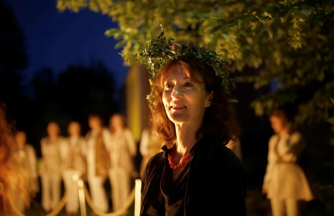 Veronika Simoniti je lavreatka za leto 2019.&nbsp;FOTO: Blaž Samec/Delo