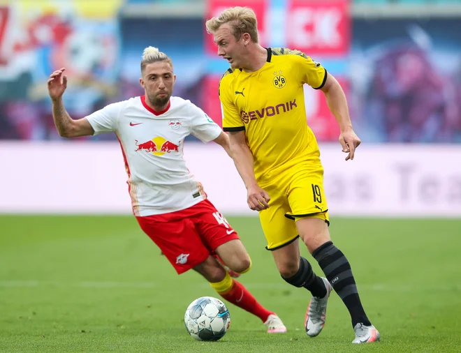 Kevin Kampl ostaja v Leipzigu še tri leta. FOTO: AFP