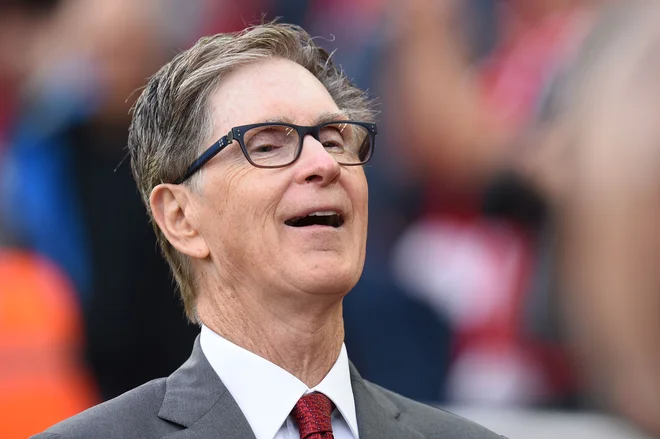 Lastnik Liverpoola, ameriški milijarder John W Henry, ima veliko razlogov za zadovoljstvo. FOTO: Oli Scarff/AFP