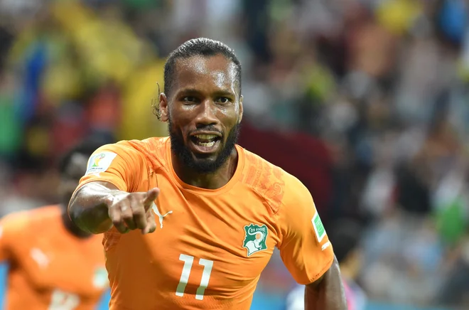 Didier Drogba je Pavlinov sošolec na univerzi v Limogesu, morda bo postal predsednik nogometne zveze Slonokoščene obale. Foto Issouf Sanogo/AFP