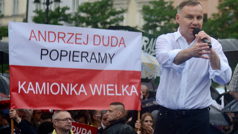 Fotografija: Predsednik države ima možnost veta, tako da bi lahko bil opozicijski predsednik trn v peti PiS. FOTO: Bartosz Siedlik/Afp
