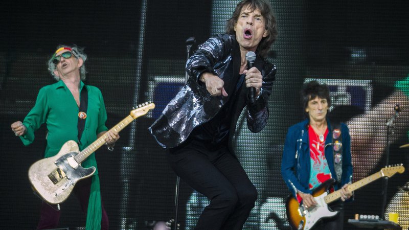 Fotografija: Britanska rock skupina Rolling Stones že več let poskuša preprečiti, da bi na političnih nastopih Donalda Trumpa vrteli njihovo glasbo. Foto Thomas Peter Reuters