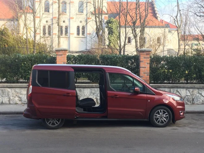 Ford grand tourneo connect 1.5 TDCi. FOTO: Gašper Boncelj