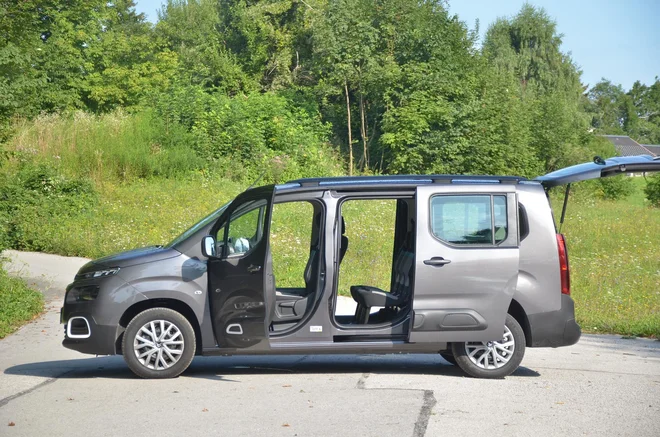 Citroën berlingo XL. FOTO: Gašper Boncelj