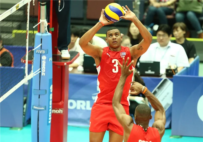 Gabriel Calvo bo oranžni zmaj. FOTO: FIVB