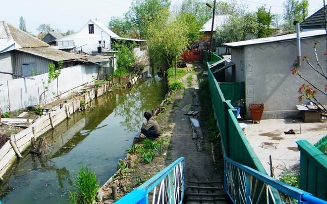 Nekatere tradicionalne vasi v delti so prave male Benetke. FOTO: Mitja Felc/Delo