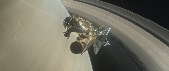 Ilustracija sonde Cassini FOTO: Nasa