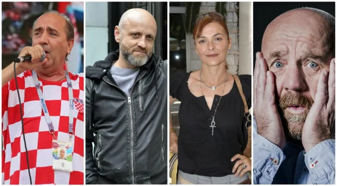 Znana imena iz sveta zabave je mogoče najti zlasti na listah strank tretje opcije. Na fotografijah Mladen Grdović, Mile Kekin, Ljiljana Nikolovska in Drele. Fotografije Hanza Media