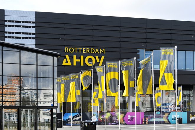 Evrovizija bo v rotterdamski dvorani Ahoy 18., 20. in 22. maja 2021. FOTO: Piroschka Van De Wouw/Reuters