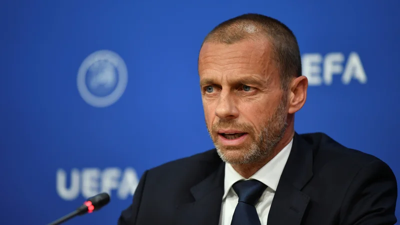 Fotografija: Aleksander Čeferin je izpostavil, da morajo program HatTrick uporabiti za napredek nogometa in izboljšavo infrastrukture. FOTO: Reuters