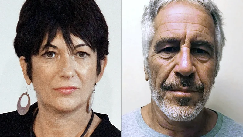 Fotografija: Ghislaine Maxwell in Jeffrey Epstein FOTO: AFP
