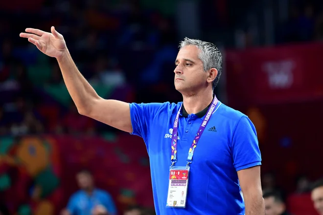 Igor Kokoškov je pred tremi leti popeljal slovensko reprezentanco do zlate kolajne na evropskem prvenstvu. FOTO: Ozan Kose/AFP