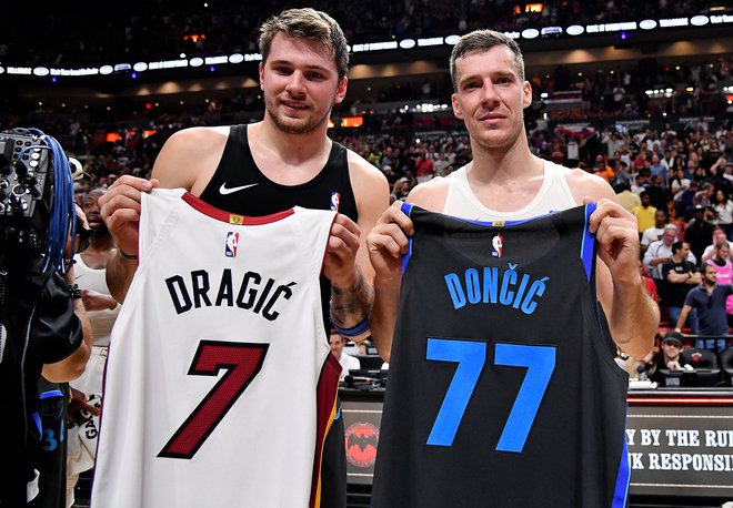 Luka Dončić in Goran Dragić bosta kmalu stopila na parket ameriške lige NBA. FOTO: USA Today Sports