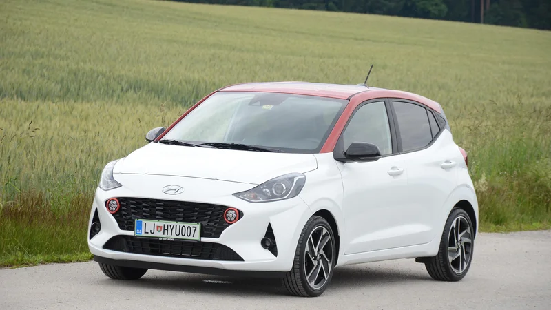 Fotografija: Hyundai i10 je eden redkih novih modelov med najmanjšimi avtomobili. Lahko rečemo, da je zanimiv.