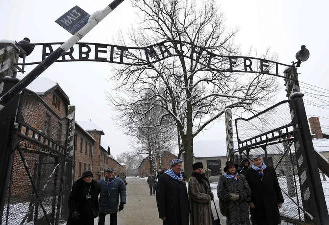 V nekdanjem taborišču lani znova rekorden obisk. FOTO: Laszlo Balogh/Reuters