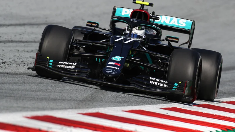 Fotografija: Finski dirkač Valtteri Bottas je najbolje začel novo sezono v formuli 1. FOTO: Mark Thompson/AFP