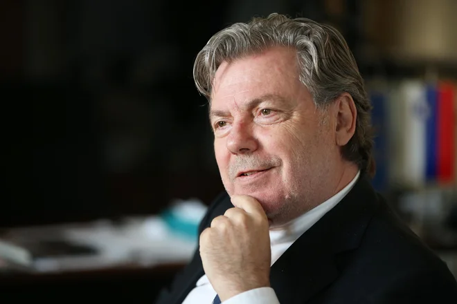 Vojko Volk, diplomat, trenutno generalni konzul Republike Slovenije v Trstu.&nbsp; Foto: Jure Eržen/Delo