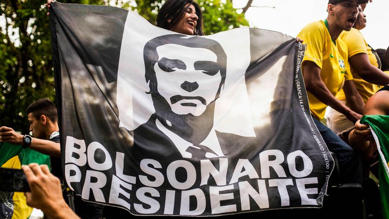 Fotografija: Jair Bolsonaro je s svojimi skrajnimi stališči prepričal veliko Brazilcev, a jih tudi veliko odvrnil. Foto AFP