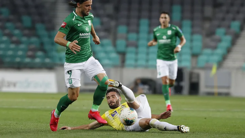 Fotografija: Ante Vukušić kotira na vrhu lestvice strelcev z 22 goli in tekmo manj. FOTO: Leon Vidic/Delo