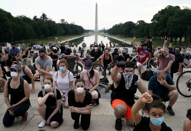 Protest v Washingtonu. FOTO: Erin Scott/Reuters