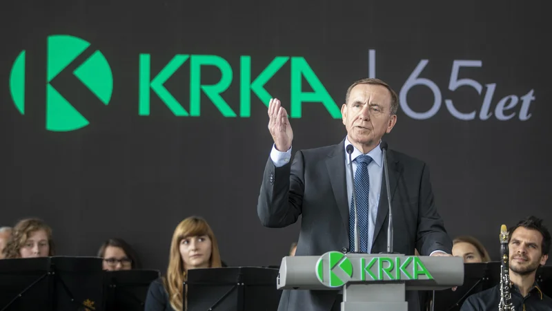 Fotografija: Predsednik uprave Jože Colarič bo verjetno razkril prve podatke polletne uspeha farmacevta. FOTO: Voranc Vogel/Delo