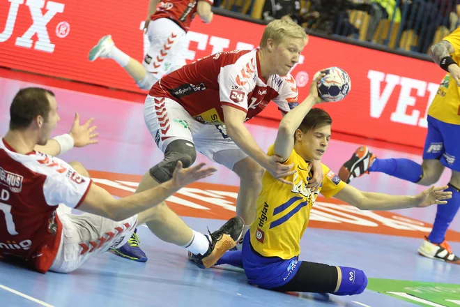 Domen Makuc ima že precej izkušenj iz lige prvakov. FOTO: Tomi Lombar/Delo