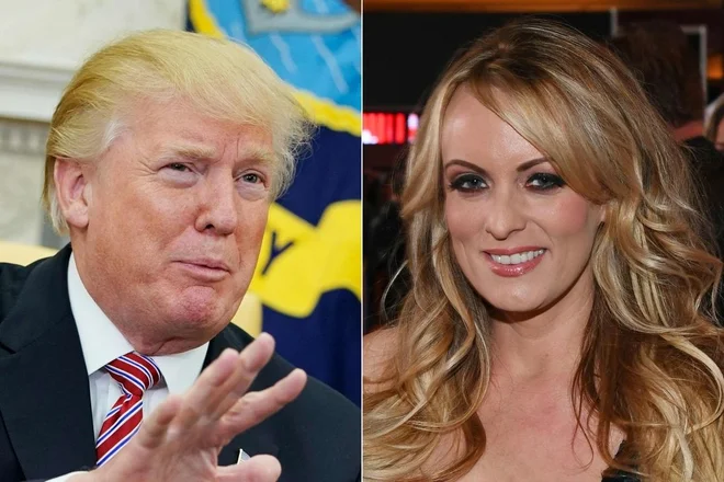 Trump naj bi imel razmerje s porneso Stormy Daniels Foto Delo