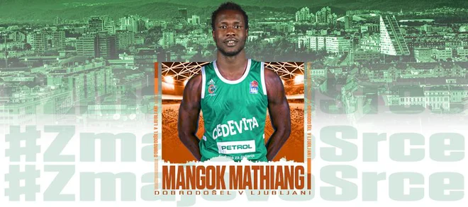Takole je ljubljanski klub pozdravil okrepitev.&nbsp;FOTO: Cedevita Olimpija