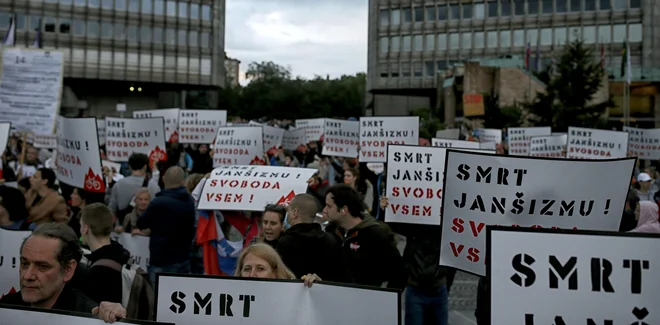Beseda janšizem je izpeljanka priimka Janša in vsak v sebi dobro ve današnji pomen te besede. Foto Blaz Samec