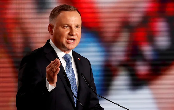 Andrzej Duda se poteguje za svoj drugi mandat. Fotografiji Reuters