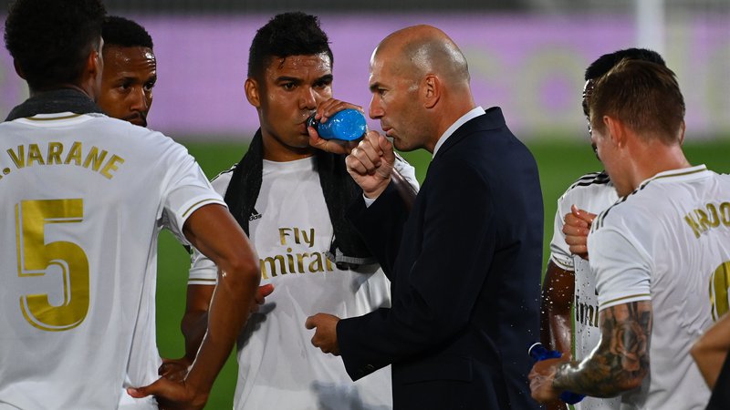 Fotografija: Real Madrid bo lovil ključno zmago. FOTO: Gabriel Bouys/AFP