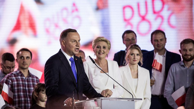 Fotografija: Poljski predsednik Andrzej Duda. Foto: Agencja Gazeta/Reuters
