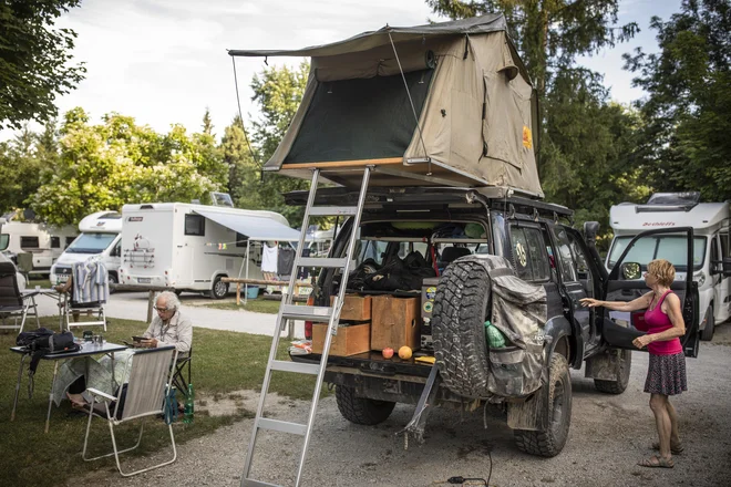 Kamp Ježica. FOTO: Voranc Vogel