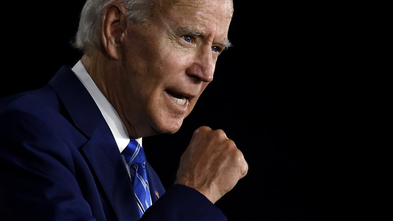 Fotografija: Demokratski predsedniški kandidat Joe Biden. FOTO:Olivier Douliery/AFP