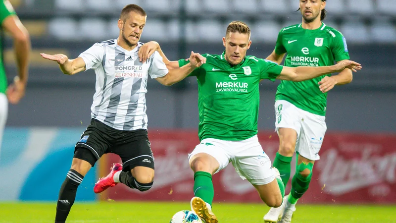Fotografija: Mura in Olimpija sta se razšla brez zmagovalca. FOTO: Aleš Cipot