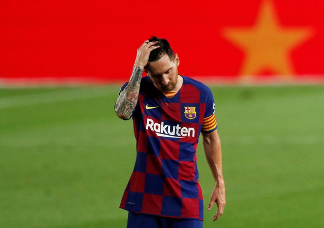 Lionel Messi je od klubskega vodstva že zahteval korenite spremembe. FOTO: Albert Gea/Reuters
