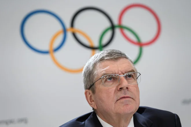 Thomas Bach je že sedem let predsednik Moka. FOTO: Fabrice Coffrini/AFP