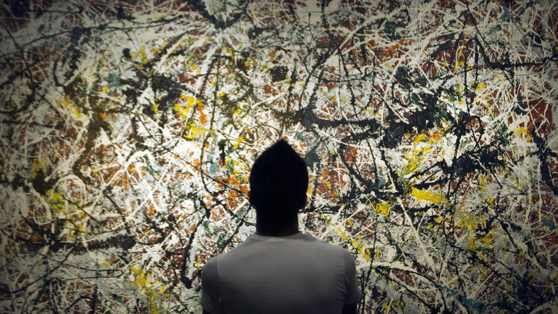 Fotografija: Odlično je poglavje, ki je posvečeno Jacksonu Pollocku in njegovim abstraktnim platnom. FOTO: Reuters