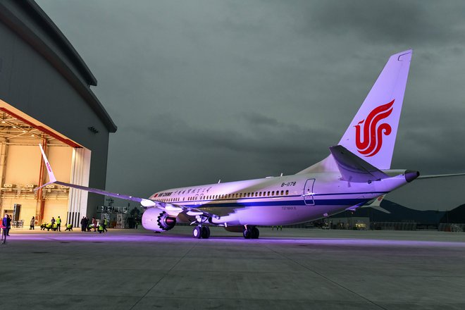 Boeing 737 MAX 8. Foto Afp