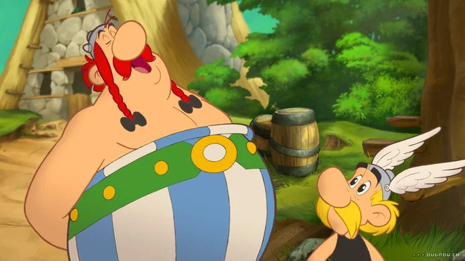 Obelix in Asterix sta še posebej priljubljena v Evropi. FOTO: Dokumentacija Dela