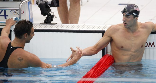 Michael Phelps je bil domala nepremagljiv na štirih zaporednih olimpijskih igrah. FOTO: Pictures
