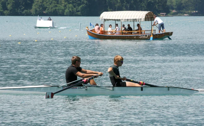 Bled je v pretklosti gostil že kopico velikih tekmovanj, štirikrat tudi svetovno prvenstvo. FOTO: Ljubo Vukelič/Delo