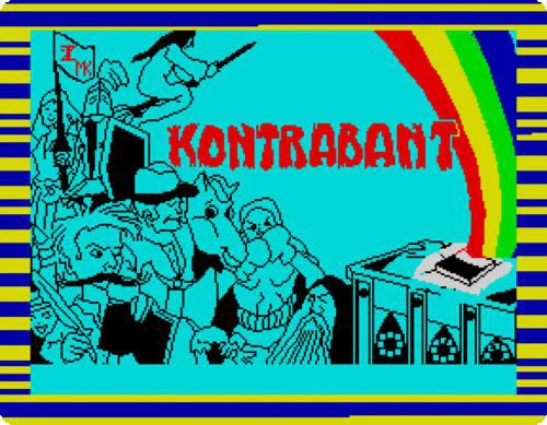 Kontrabant, slovenska igra za spectrum, je izšla le dve leti po predstavitvi tega osebnega računalnika.