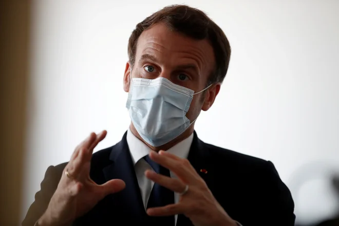 Francoski predsednik Emmanuel Macron. Foto: Gonzalo Fuentes/Reuters