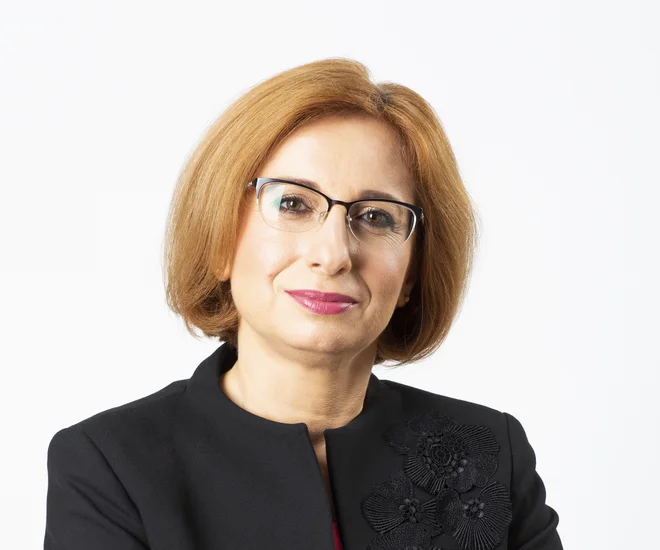 Anita Stojčevska, glavna izvršna direktorica SKB banke FOTO: Bojan Puhek