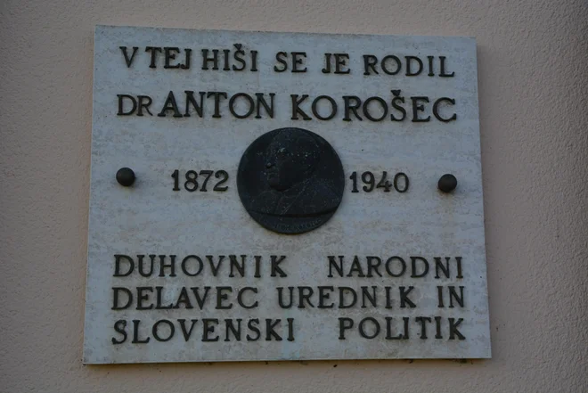 V občini Sv. Jurij ob Ščavnici urejajo spominsko sovo dr. Antona Korošca, ki je umrl leta 1940. FOTO: Bakal Oste